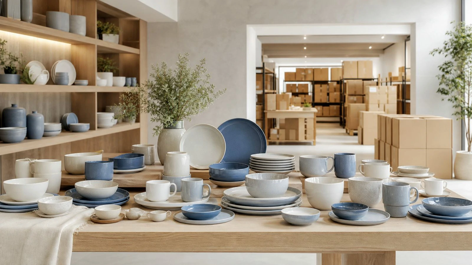 Stock Ceramic Tableware Sourcing from China