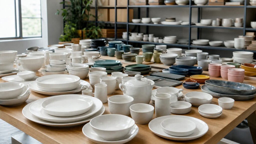 ceramic tableware import demand wholesale buyer evaluation for validate demand with a controlled