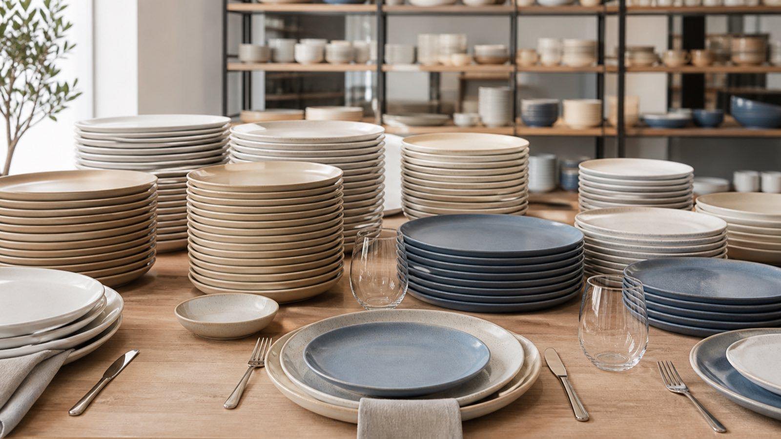 Ready Stock Ceramic Plates Guide for Large Order Buyers