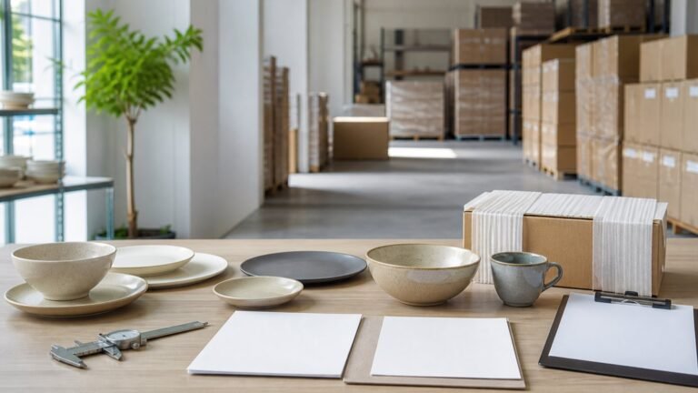 Ceramic Tableware Order Process from Inquiry to Delivery