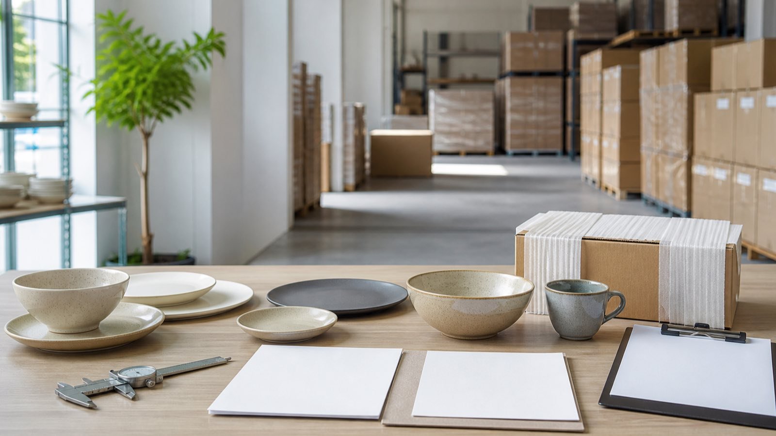 Ceramic Tableware Order Process from Inquiry to Delivery
