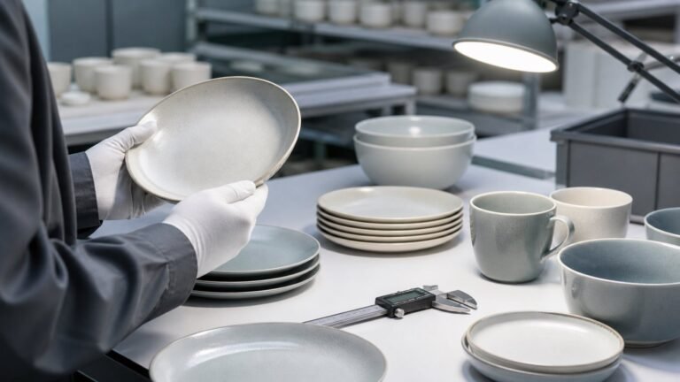 High Quality Ceramic Tableware Guide with 7 Checks