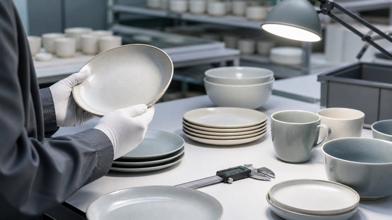 High Quality Ceramic Tableware Guide with 7 Checks