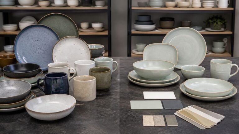 Stock Ceramic Tableware and Made to Order Compared