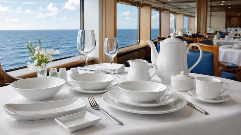 Wholesale Ceramic Tableware Guide for Cruise Suppliers