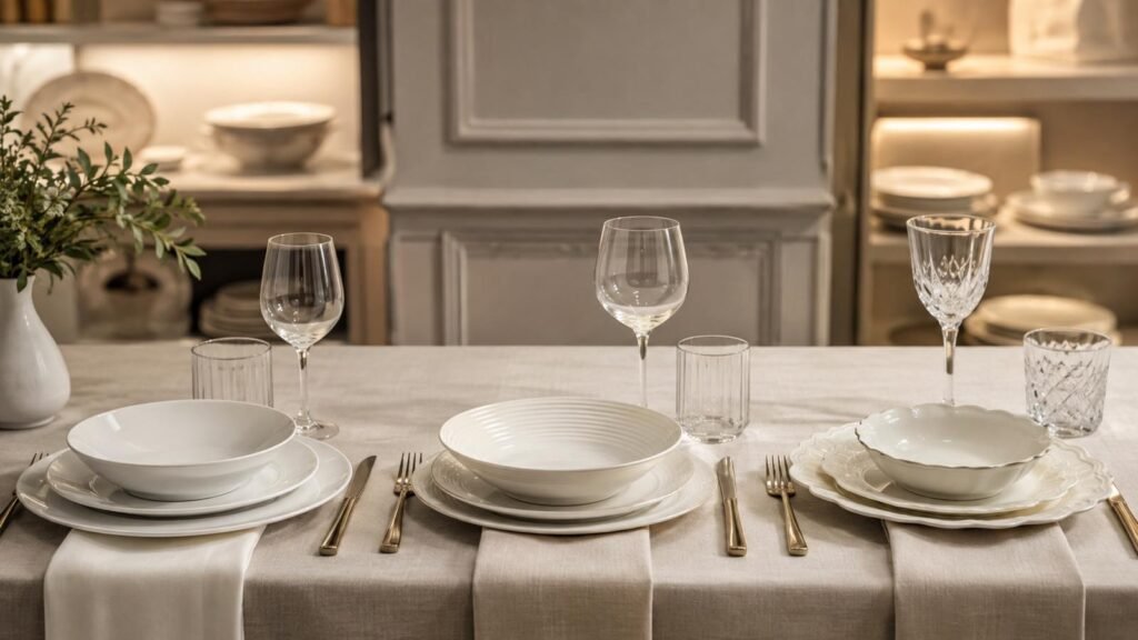 fine china bone china and porcelain samples tested for weight and rim profile