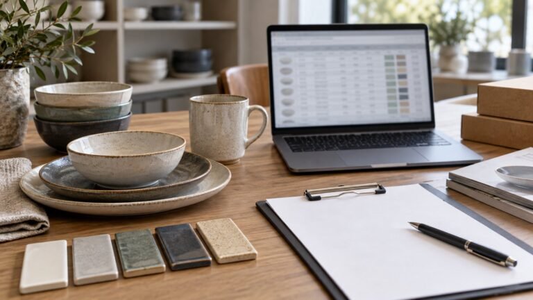 How to Read a Ceramic Tableware Stock List Before Ordering