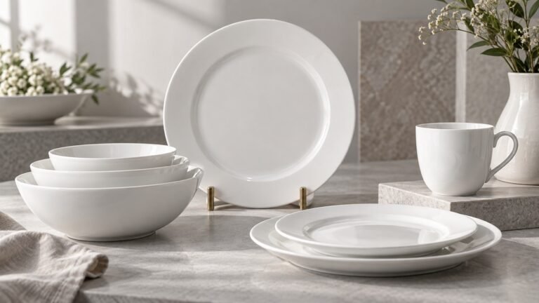 Wholesale White Ceramic Dinnerware Selection for Distributors
