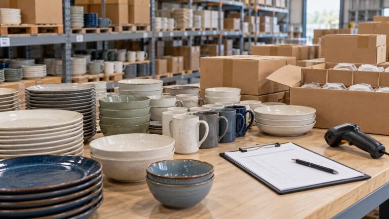 How to Confirm Available Quantities for Stock Ceramic Tableware
